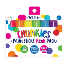 Load image into Gallery viewer, Chunkies Paint Sticks Set of 6 - Neon