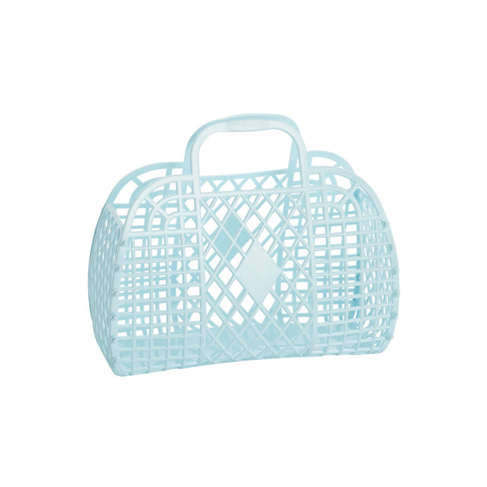 Sun Jellies - Retro Basket - Small - Blue