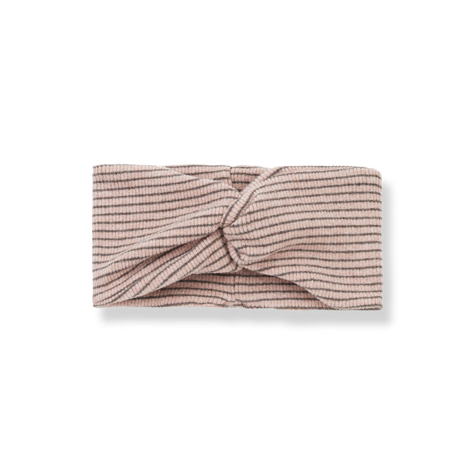 1 + in the family - Temple Bandeau Headband - Rose/Terrau