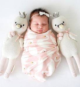 Cuddle + Kind - Harlow the Swan - Little 13"