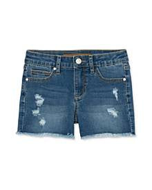 Joe's Jeans - Markie Short Big Girls - Mid Rise Fray Hem - Illustration Blue
