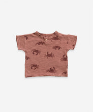 Load image into Gallery viewer, Play Up - Organic Cotton Crab Printed Shirt