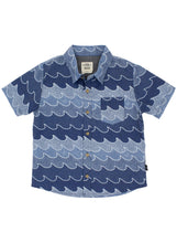 Load image into Gallery viewer, Feather 4 Arrow - Cosmic Button Down Woven - Navy