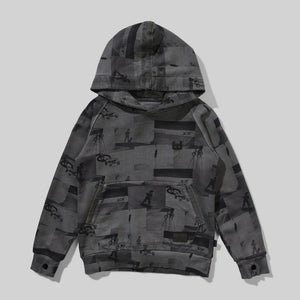 Munsterkids - Green Hills Hoody - Washed Charcoal