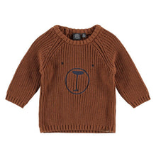 Load image into Gallery viewer, Babyface - Baby Boys Bear Pullover - Caramel