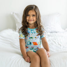 Load image into Gallery viewer, Little Sleepies - Food Trucks Short Sleeve &amp; Shorts 2 Piece Pajama Set