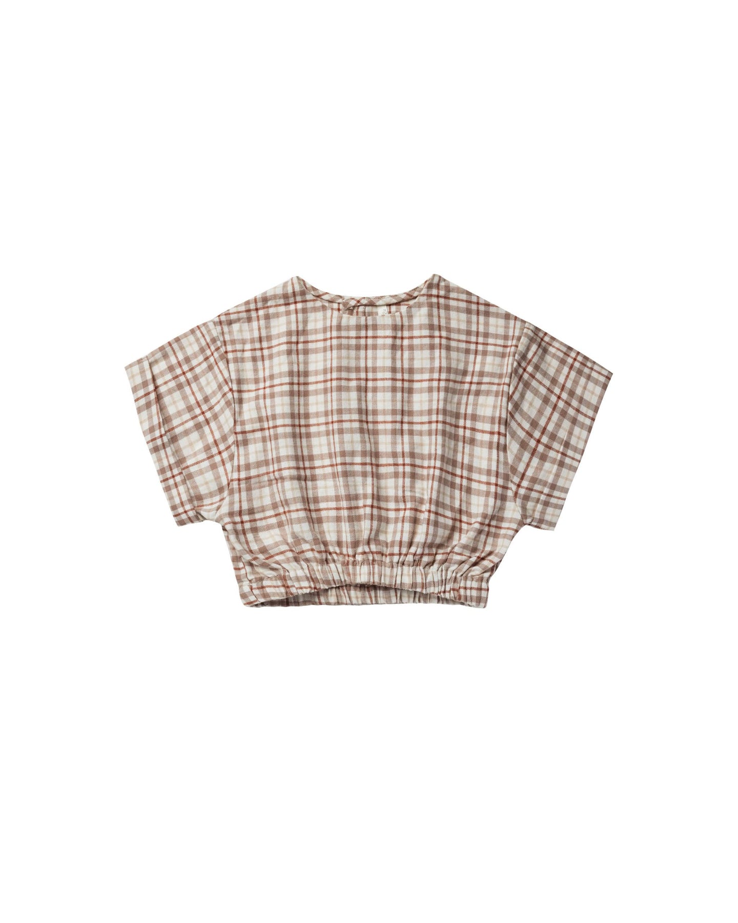 Rylee + Cru - Joelle Top - Mocha Plaid