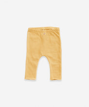 Load image into Gallery viewer, PLay Up - Organic Cotton Leggings With Decorative Button - Sea Almond