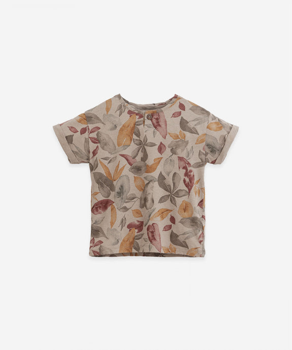 Play Up - Organic Floral Print Tee - Bicho