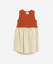 Load image into Gallery viewer, Play Up - Organic Striped Dress - Anise