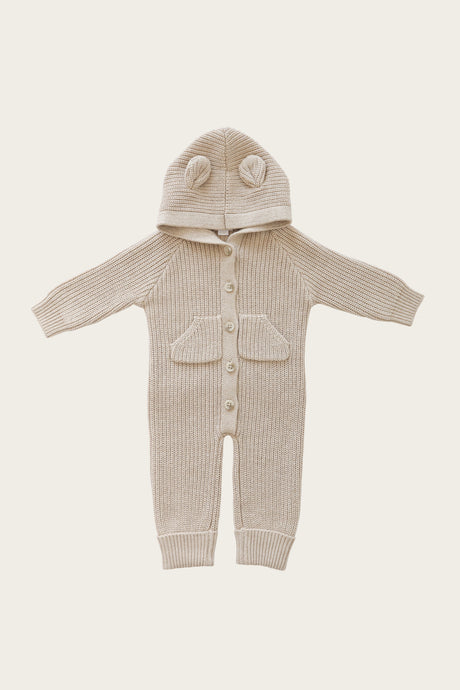 Bear One Piece - New Wheat Marle