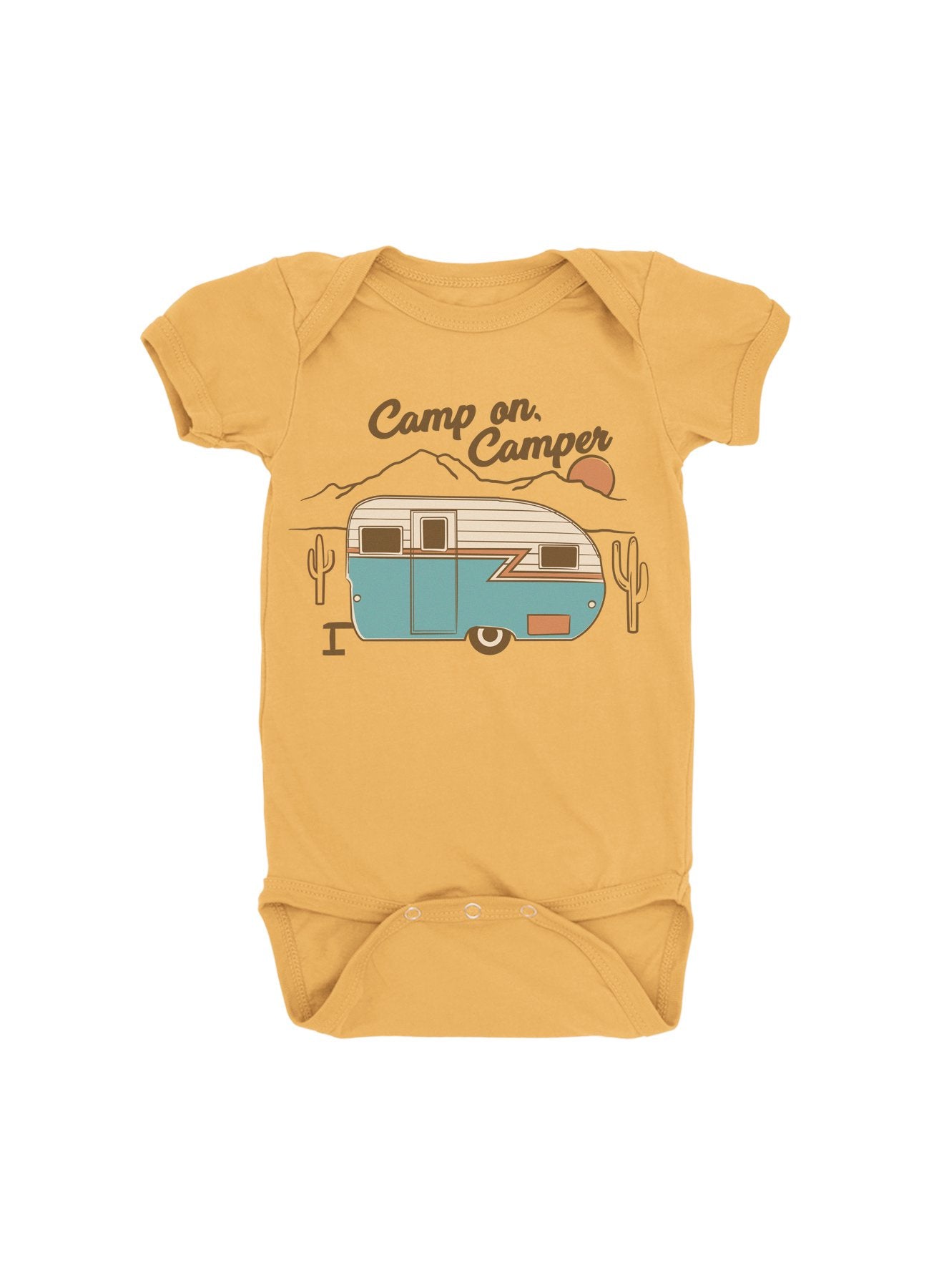 Feather 4 Arrow - Camp On Camper One-Piece - Gold Dust