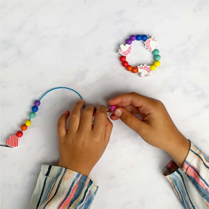 Cotton Twist - Unicorns & Rainbows Bracelet Making Kit