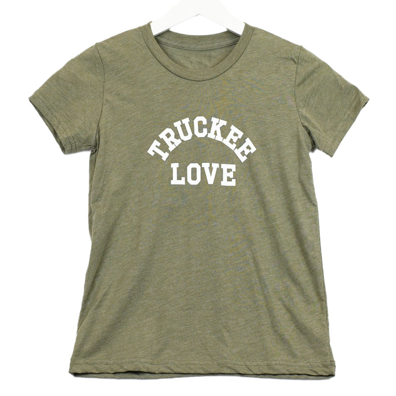 Truckee Love T-Shirt - Olive Green