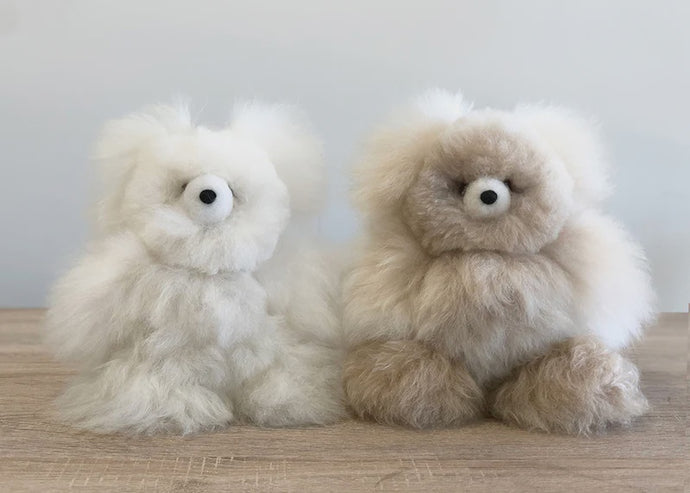 Alpaca Stuffed Animal - Bear - Small 10
