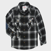 Load image into Gallery viewer, Appaman - Flannel Shirt - Black / White Plaid