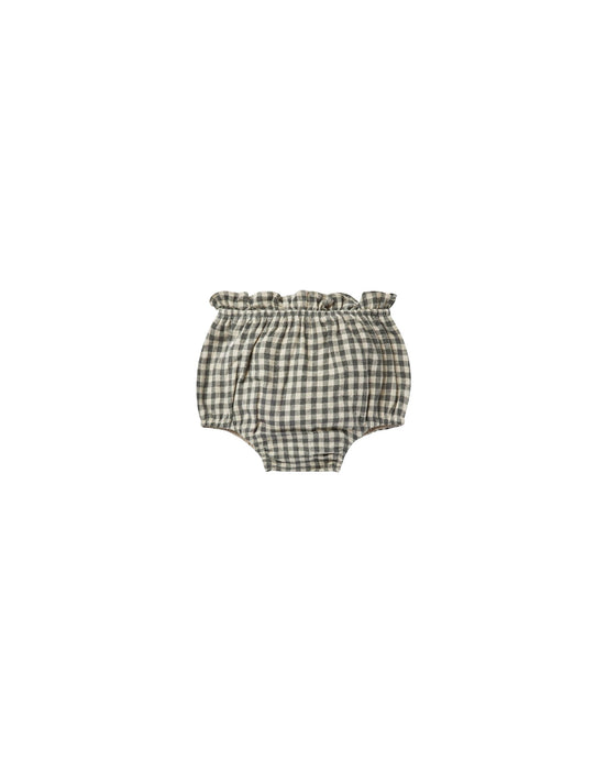 Rylee + Cru - Nellie Ruffle Bloomer - Marine Gingham