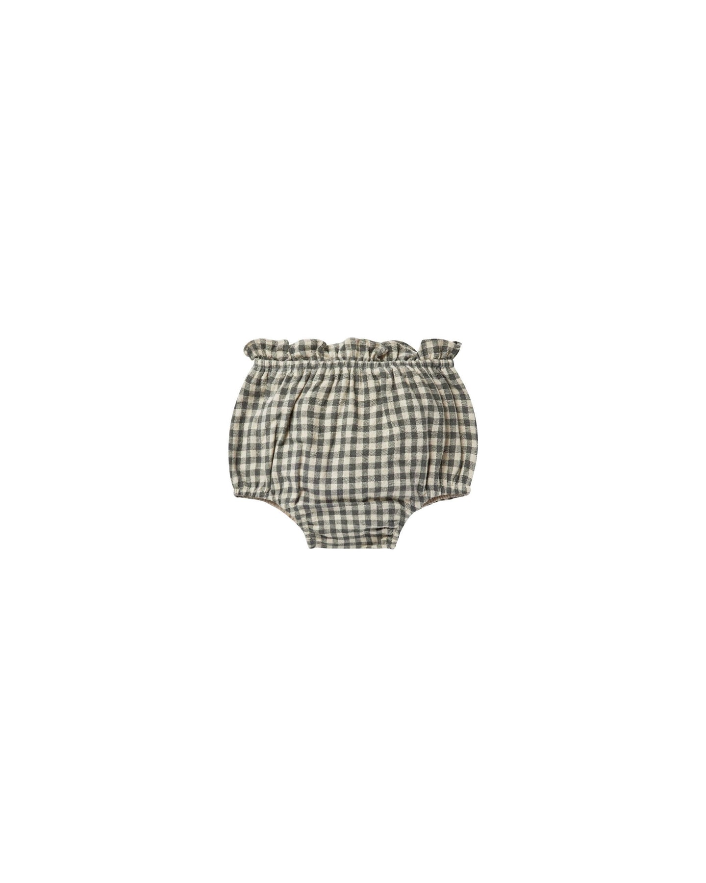 Rylee + Cru - Nellie Ruffle Bloomer - Marine Gingham