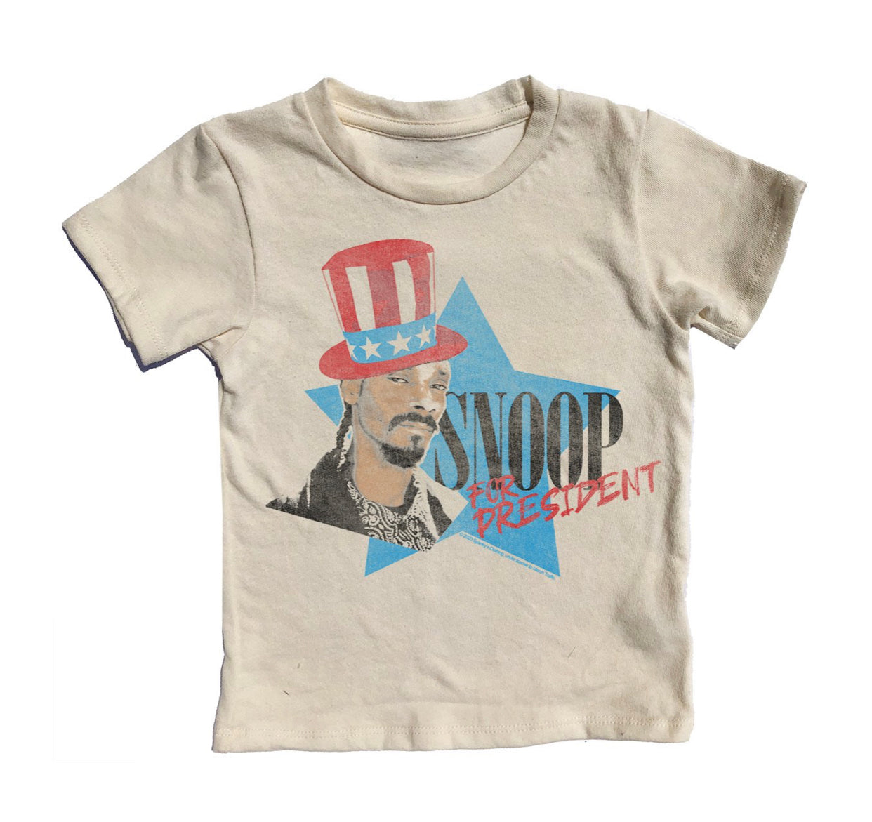Rowdy Sprout - Snoop For President Simple Tee
