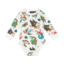 Load image into Gallery viewer, Retro Tats Bodysuit - Multi