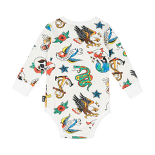 Load image into Gallery viewer, Retro Tats Bodysuit - Multi