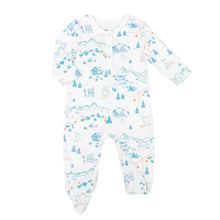 Load image into Gallery viewer, Petidoux - Back to the Chalet Ski Baby Onesie + Hat