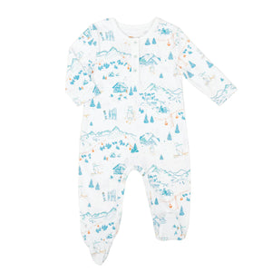 Petidoux - Back to the Chalet Ski Baby Onesie + Hat