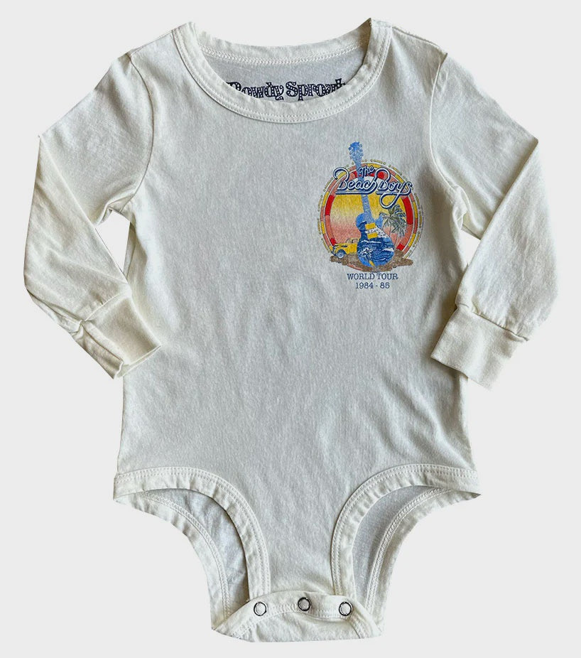 Rowdy Sprout - Beach Boys Organic Long Sleeve Onesie