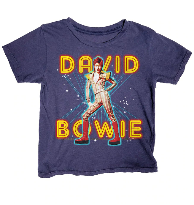 David Bowie Short Sleeve Tee - Indigo
