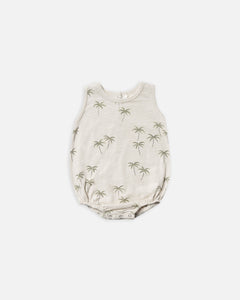 Rylee + Cru Palm Bubble Onesie