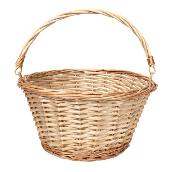 Tan Medium Brown Basket
