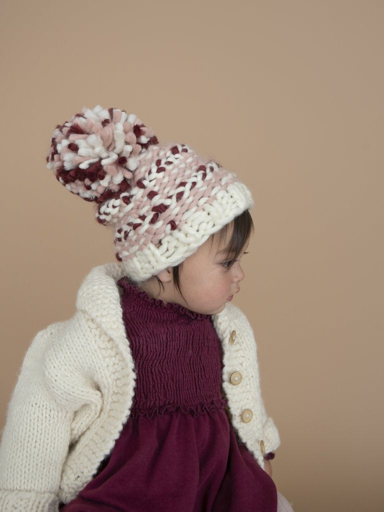 The Blueberry Hill - Charlie Plaid Hat - Blush