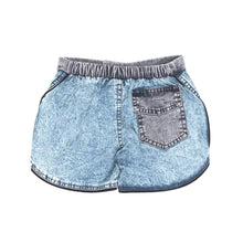 Load image into Gallery viewer, Children of the Tribe - Chambray Acid Shorts