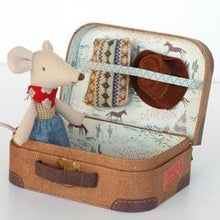 Load image into Gallery viewer, Maileg - Cowboy in a Suitcase - Little Brother Mouse