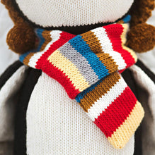 Load image into Gallery viewer, Cuddle + Kind - Everest the Penguin Hand Knit Doll - Little 13&quot;