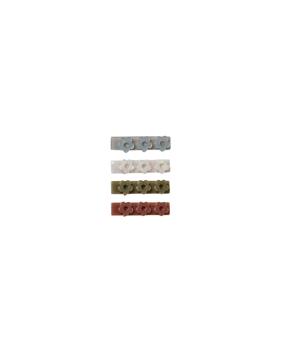Rylee + Cru - Flower Clips - Pack of Four - Assorted Colors