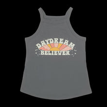 Load image into Gallery viewer, Tiny Whales - Daydream Believer Racer Tank - Faded Black