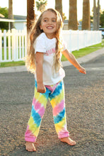 Load image into Gallery viewer, Highlighter Tie Dye Kids Sweatpant