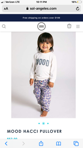 Sol Angeles Mood Pullover Infant
