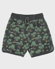 Load image into Gallery viewer, Feather 4 Arrow - Vintage Aloha Boardshort - Black