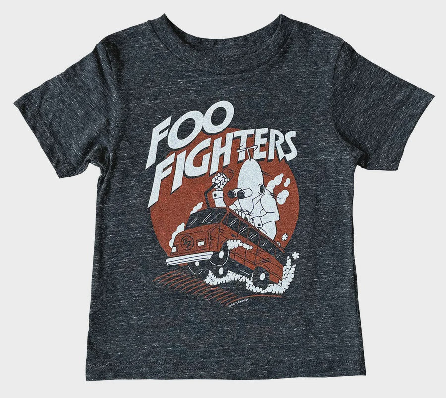 Rowdy Sprout - Foo Fighters Short Sleeve Tee - Tri Black
