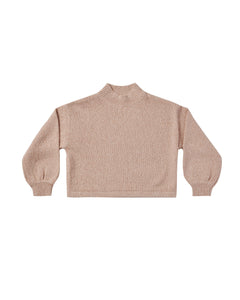 Rylee + Cru - Knit Sweater - Heathered Rose