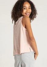 Load image into Gallery viewer, Bella Dahl Girl - Raw Edge Tank - Sunkissed Coral