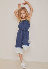 Load image into Gallery viewer, Wide Leg Jumper with Release Hem - Bleach Dip