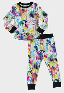 Rowdy Spout - Graffiti Bamboo Thermal Set