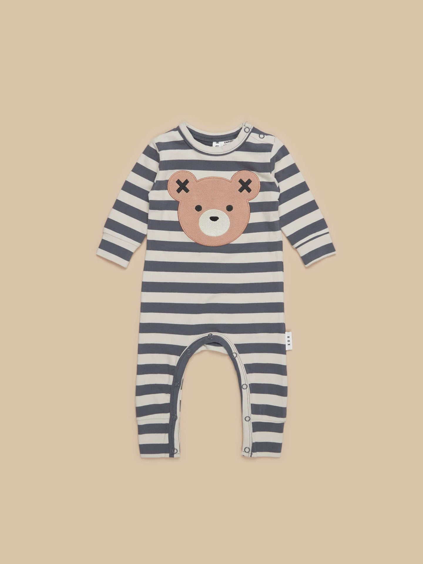 Huxbaby - Organic Huxbear Stripe Romper