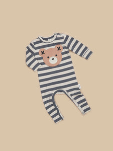 Huxbaby - Organic Huxbear Stripe Romper