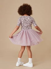 Load image into Gallery viewer, Huxbaby - Jaguar Rib Short Sleeve Ballet Dress - Lilac