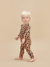 Load image into Gallery viewer, Huxbaby - Organic Tiger Animal Romper - Toast