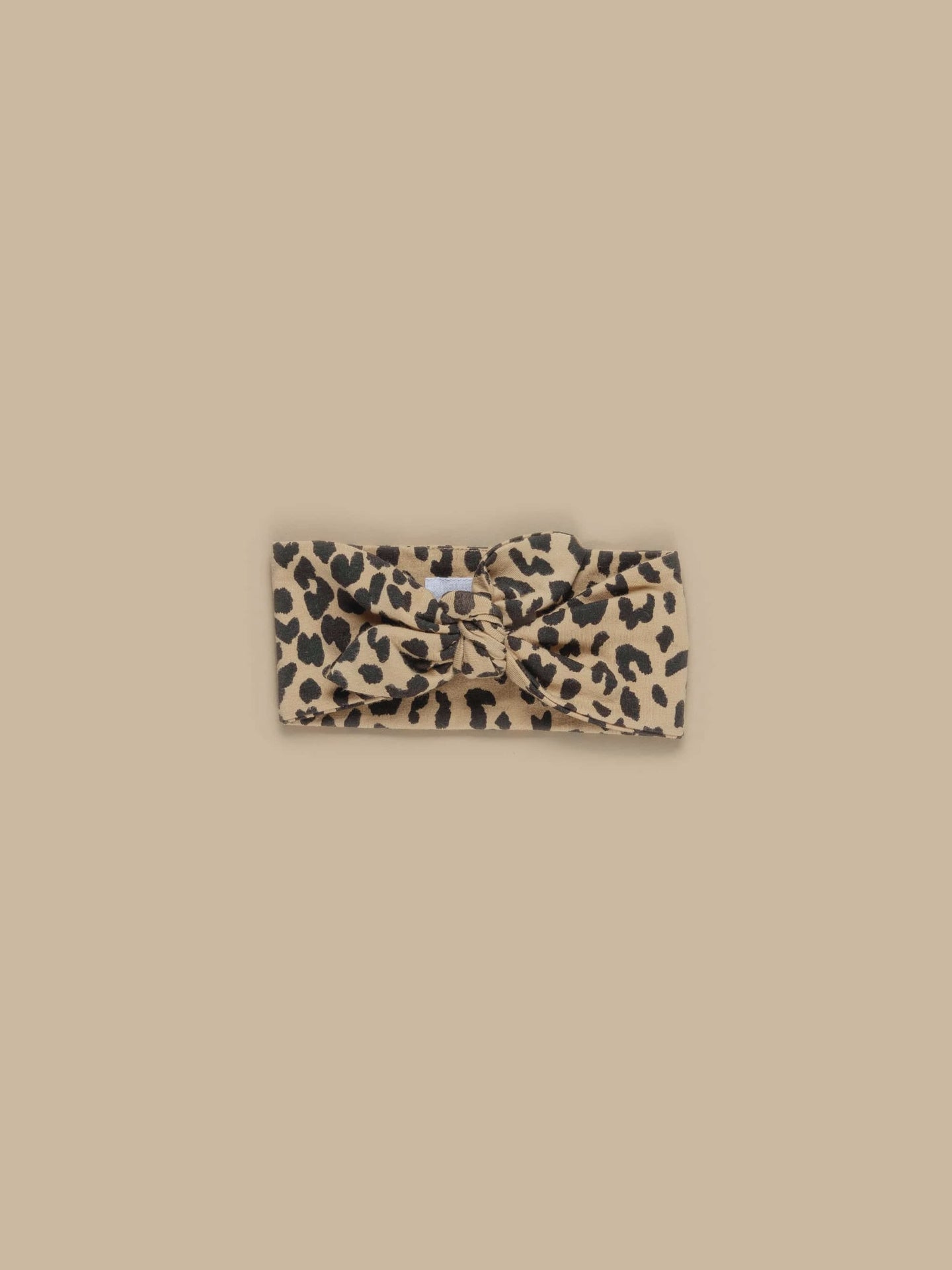 Huxbaby - Organic Leopard Headband (One Size) - Honeycomb